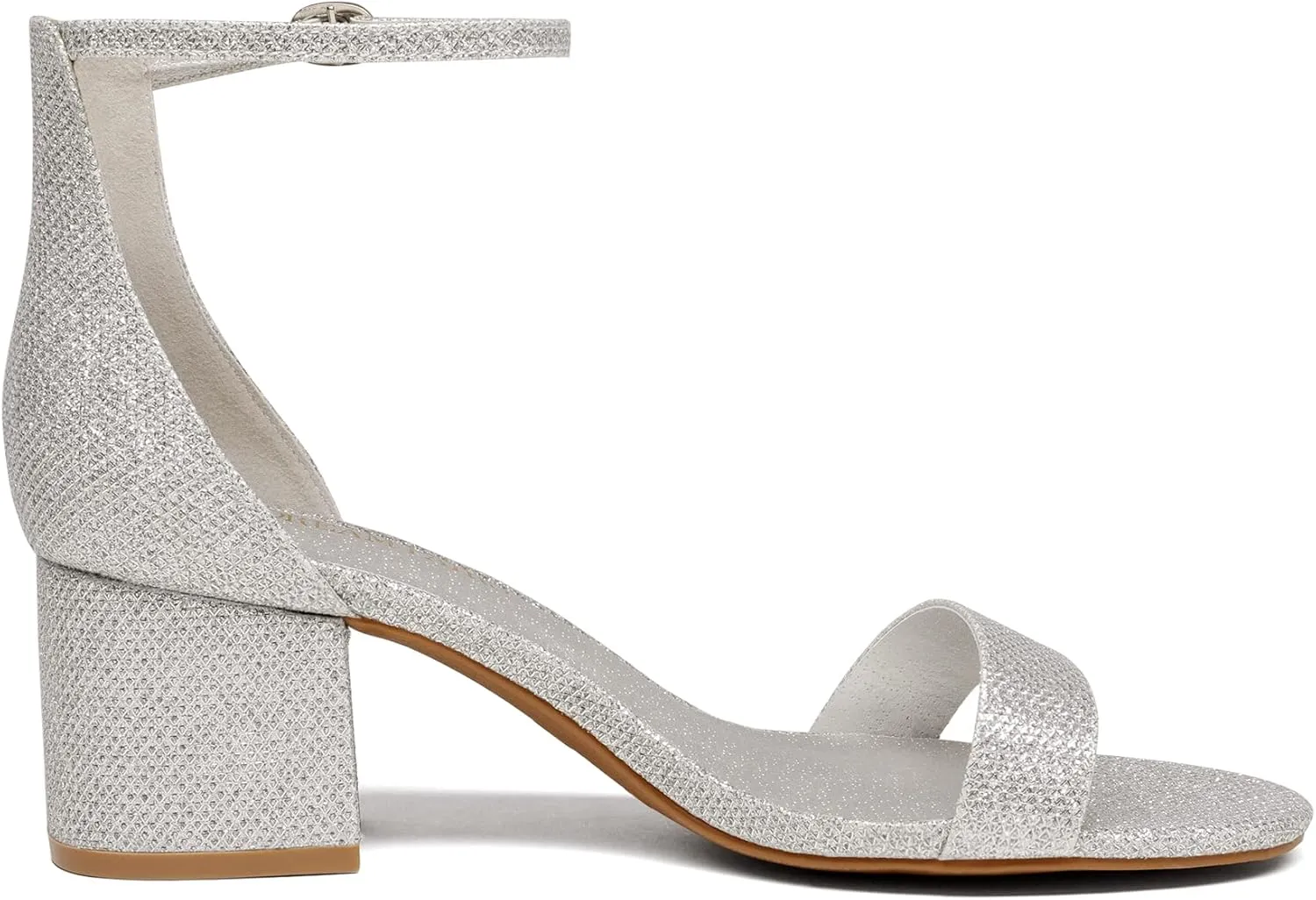 DREAM PAIRS Womens Low-Chunk Low Heel Pump Sandal
