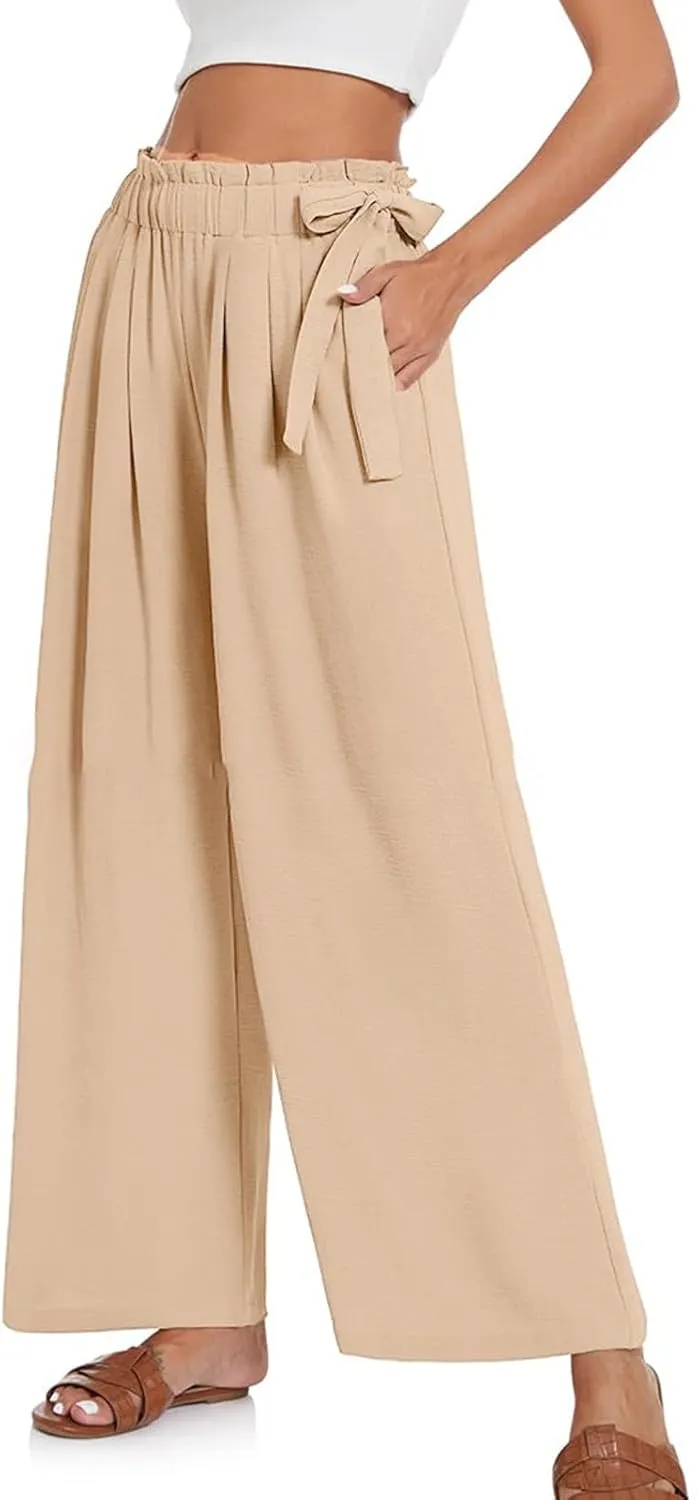 Elastic Waist Pants for Women Cotton Pants and Linen Explosion Loose Trousers Female Linen Pants for Women Petite Short