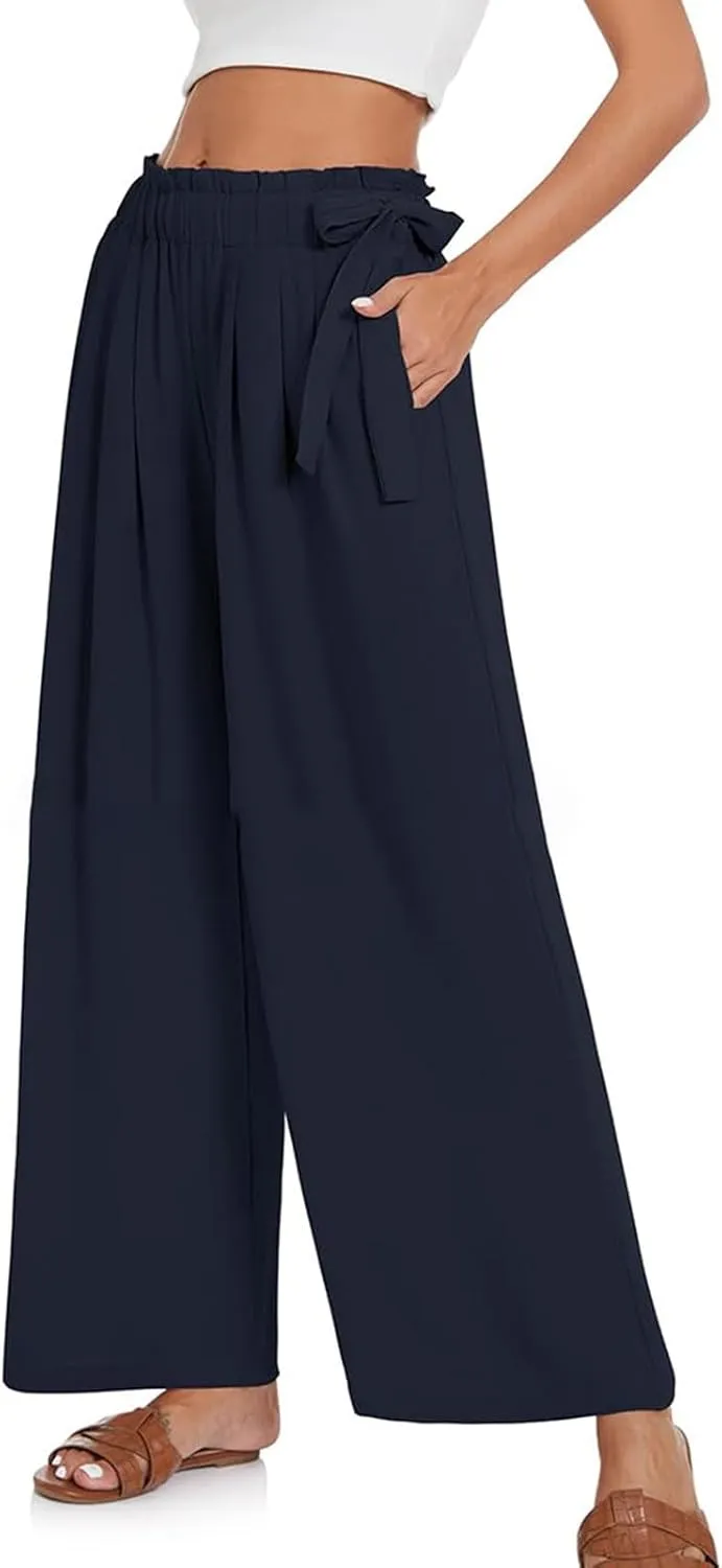 Elastic Waist Pants for Women Cotton Pants and Linen Explosion Loose Trousers Female Linen Pants for Women Petite Short