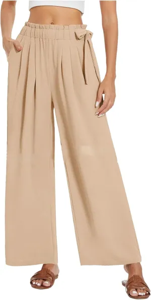 Elastic Waist Pants for Women Cotton Pants and Linen Explosion Loose Trousers Female Linen Pants for Women Petite Short