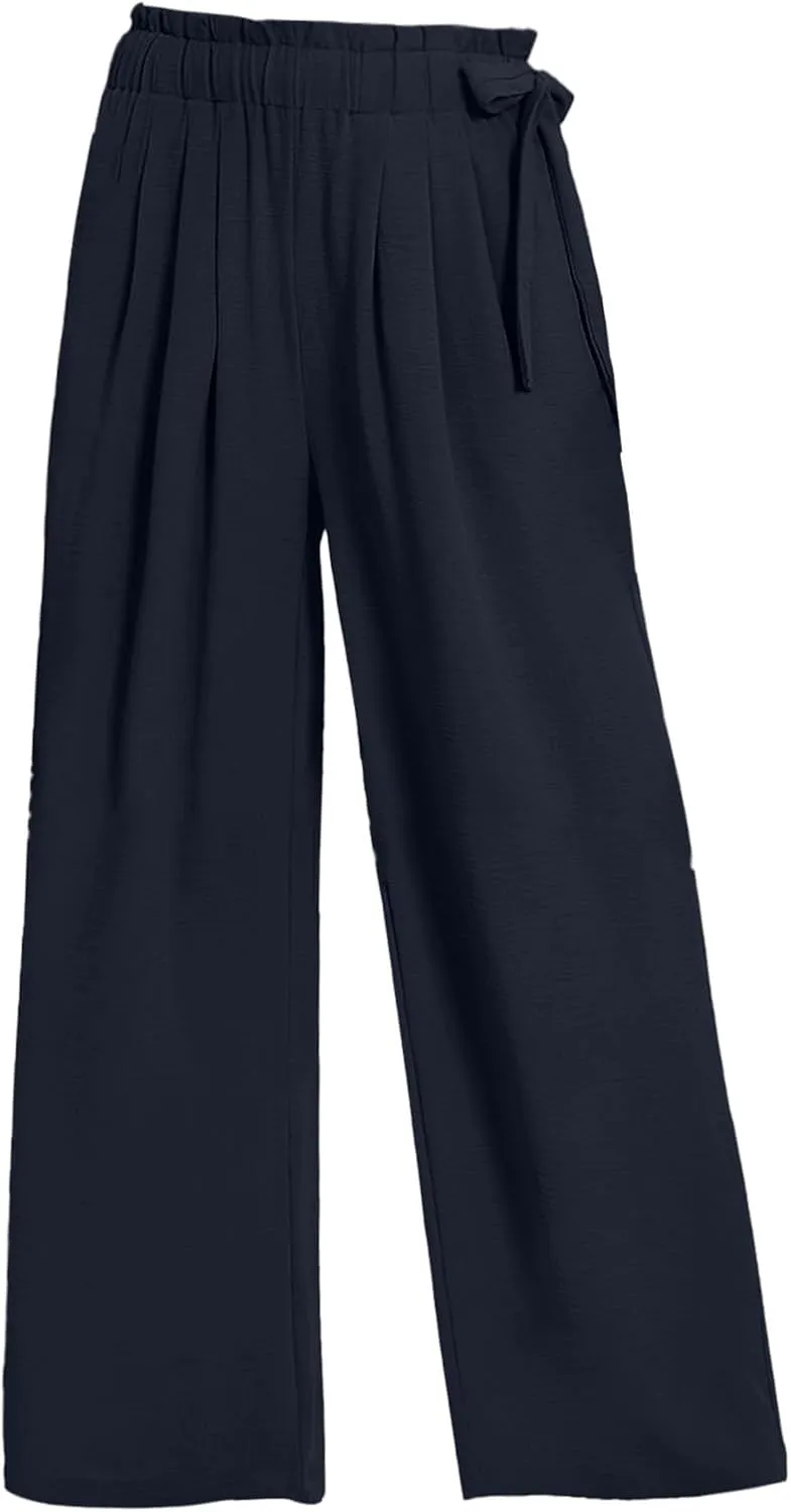 Elastic Waist Pants for Women Cotton Pants and Linen Explosion Loose Trousers Female Linen Pants for Women Petite Short