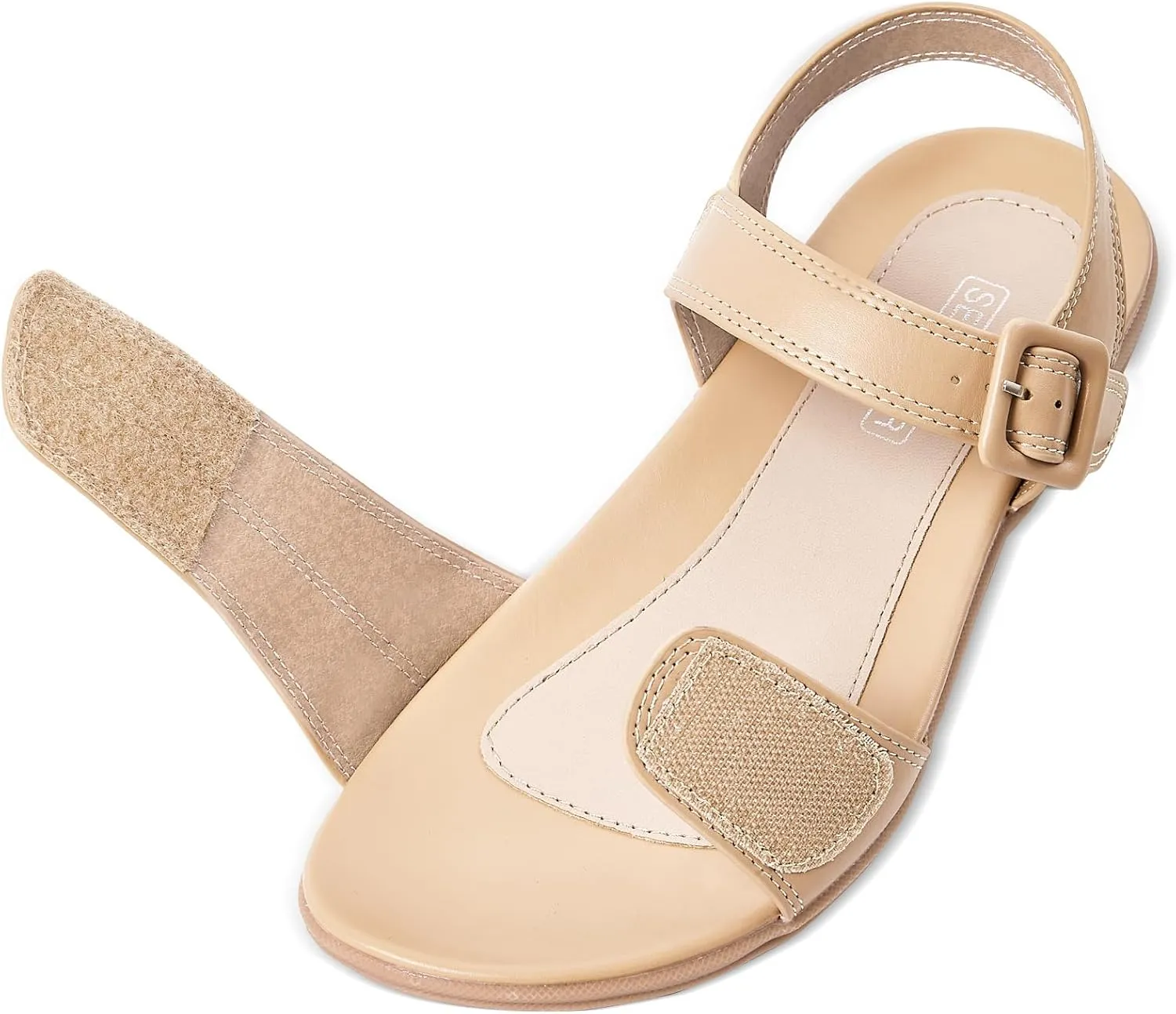 Flat Sandals for Women Dressy - Comfortable Walking Summer Womens Sandal