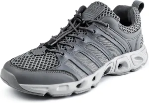 FREE SOLDIER Men’s Hiking Shoes Summer Quick Dry Work Shoes for Water Trekking Tactical Boots Ventilated Ultra Light