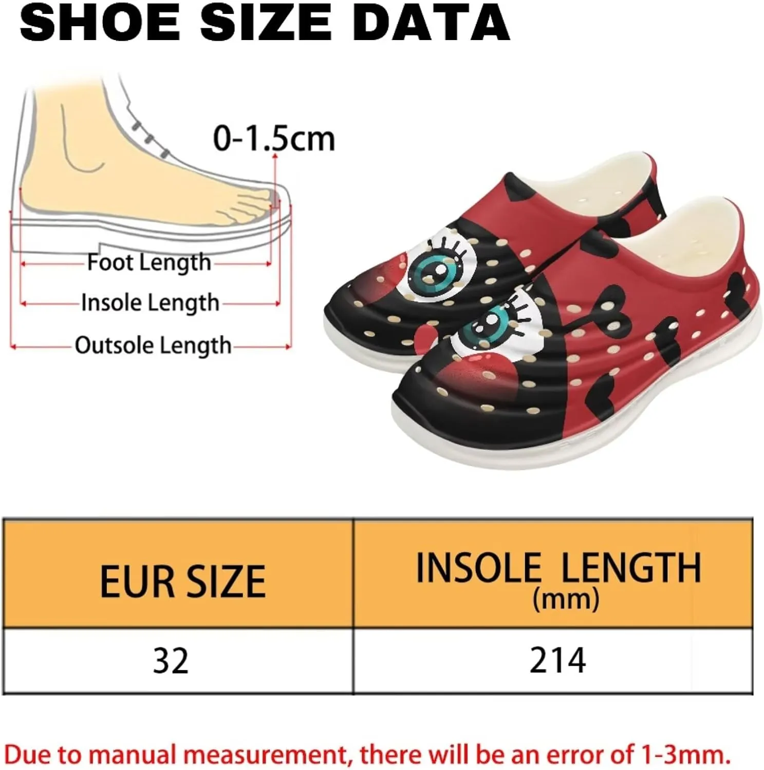 Girls Lightweight Sandals Kids Garden Clogs Cat Print Water Shoes for Girls Slip on Pool Swim Beach Sneakers