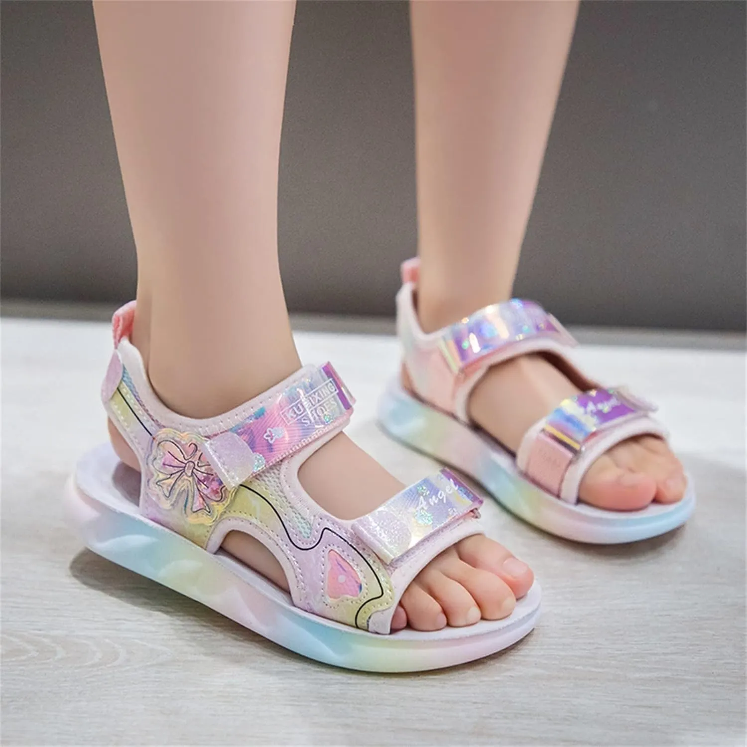 Girls Sandals Children Shoes Comfortable Platform Sandals Outdoor Beach Fashion Beach Jelly Sandals for Girls