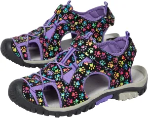 GreaterGood Walking Paws Sport Sandals Closed Toe Adjustable Straps Lightweight Flexible Durable Outdoor Shoes Gifts for Women