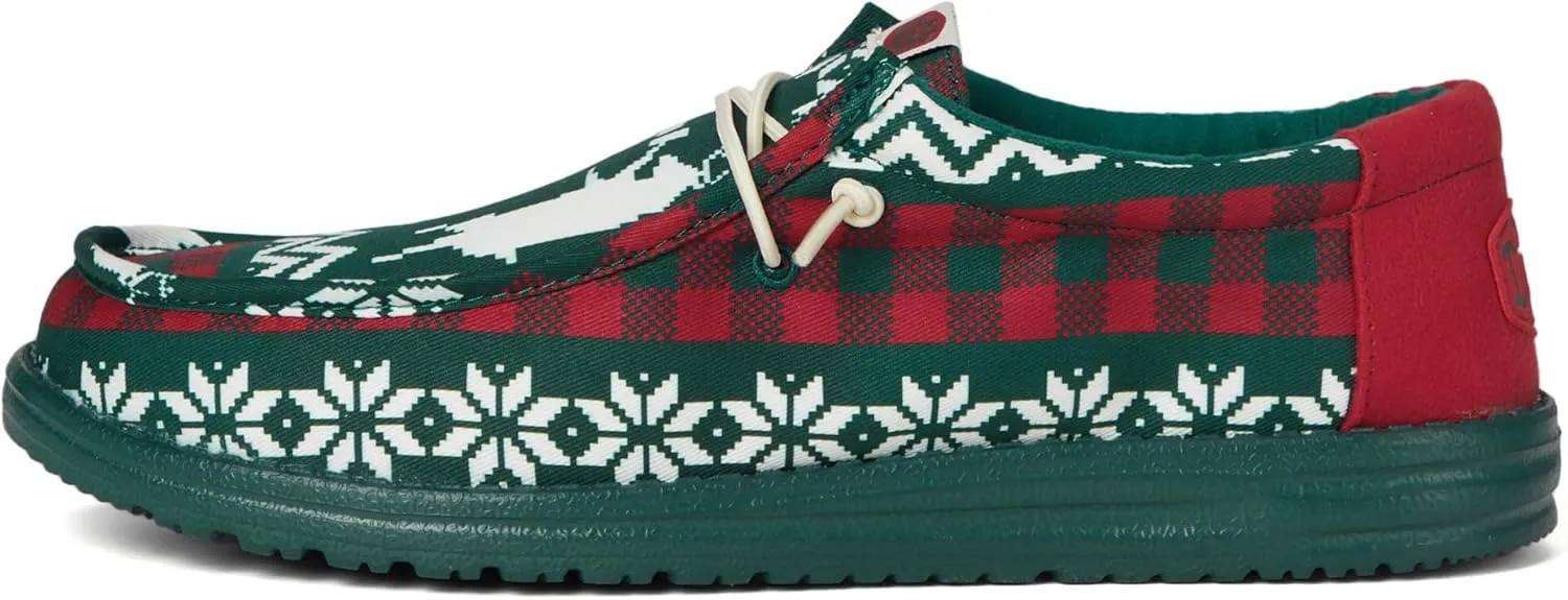 Hey Dude Men's Wally Holiday Cheers Sneaker