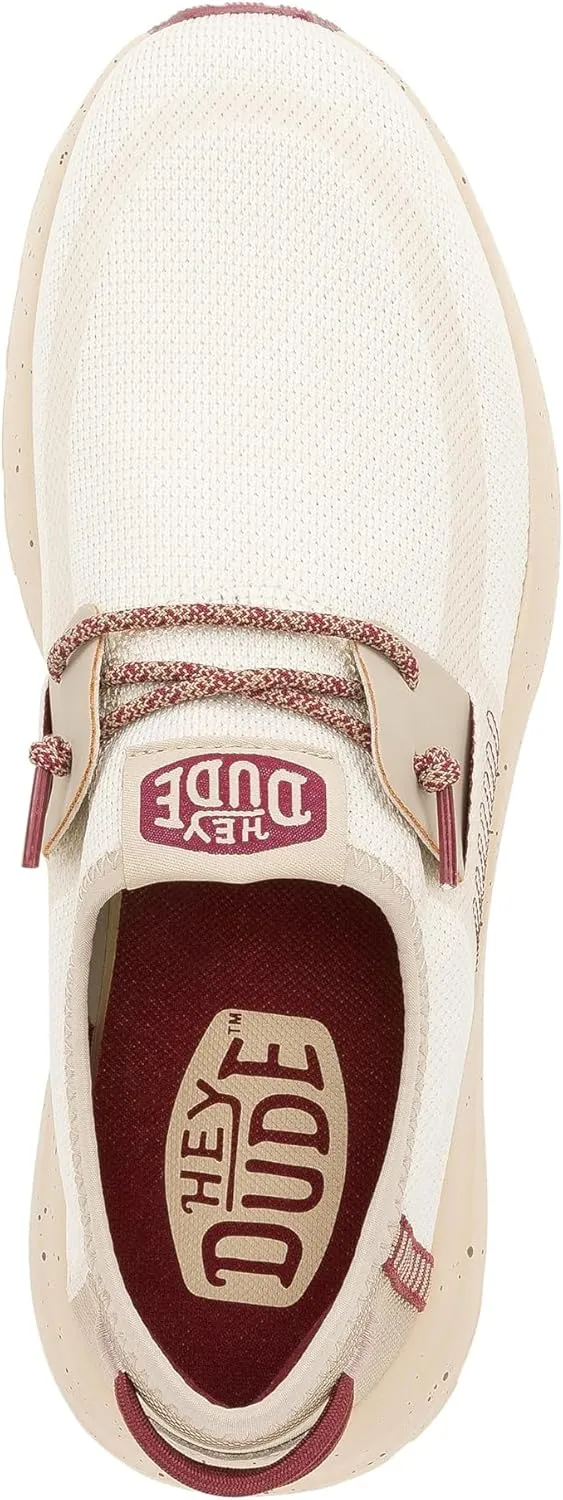 Hey Dude Women's Sirocco M Hype Taupe/Mahogany Loafer Flat