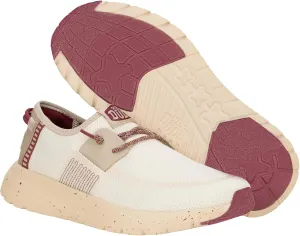 Hey Dude Women's Sirocco M Hype Taupe/Mahogany Loafer Flat