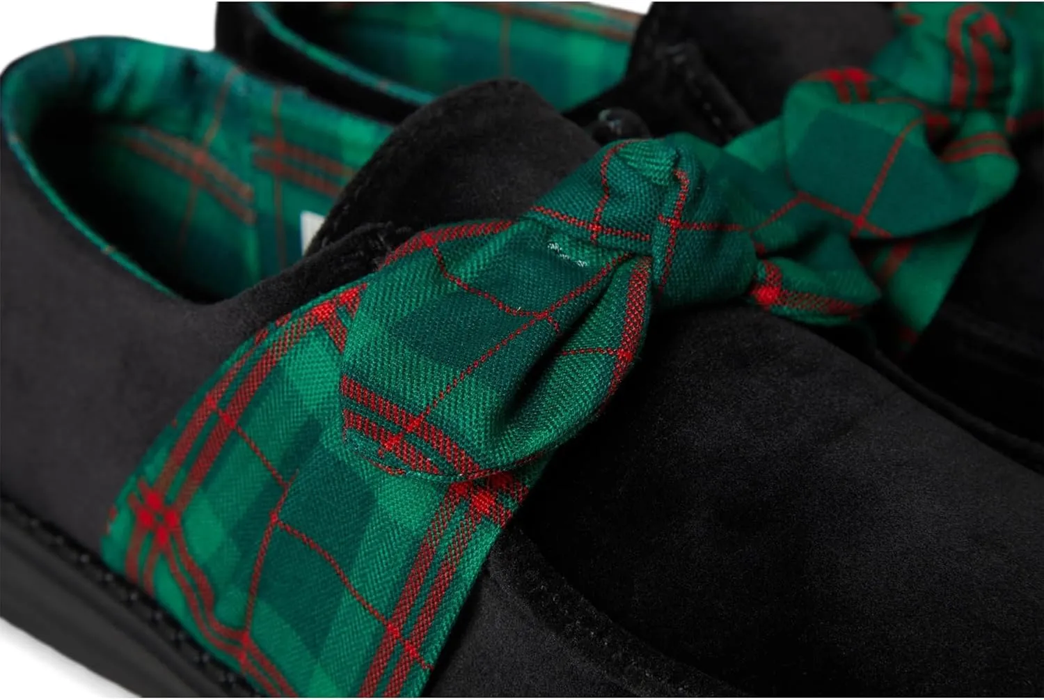 Hey Dude Women's Wendy Bow Tartan Plaid Loafer