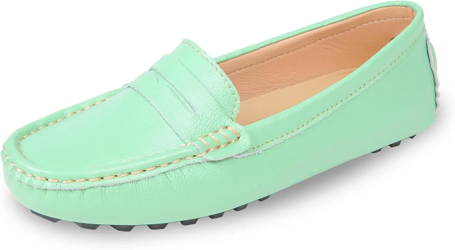 Heydonic Women's Loafers Moccasins Soft Casual Walking Driving Ladies Office Penny Flats Boat Shoes Women Slip On Comfortable Leather