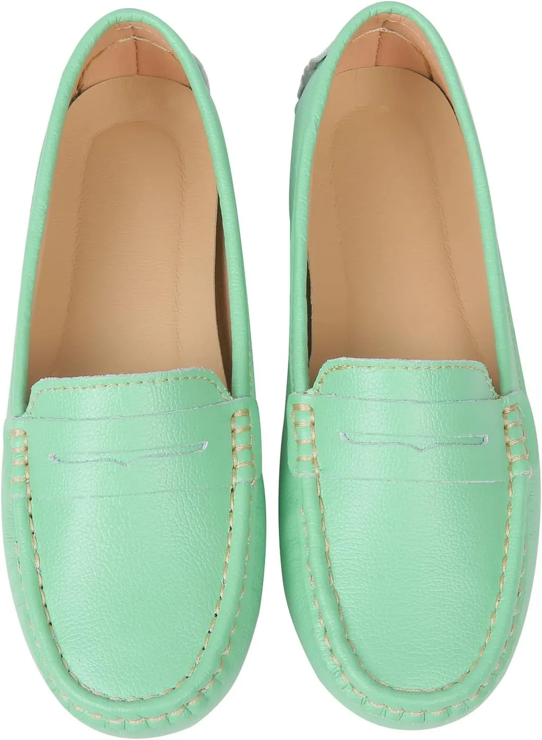 Heydonic Women's Loafers Moccasins Soft Casual Walking Driving Ladies Office Penny Flats Boat Shoes Women Slip On Comfortable Leather