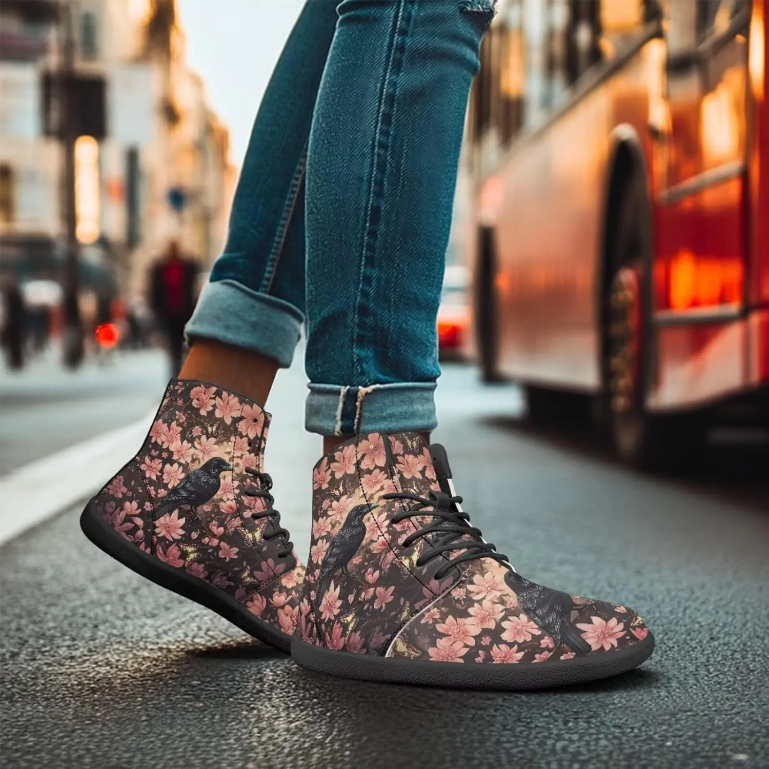 High Top Walking Barefoot Shoes for Men Women Running Sneakers Driving Loafers Work Training Shoes
