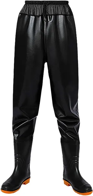 Hip Waders for Men Waterproof Lightweight Waders Fishing Boots Pants Breathable Light Wear Thick Waist Length Pants