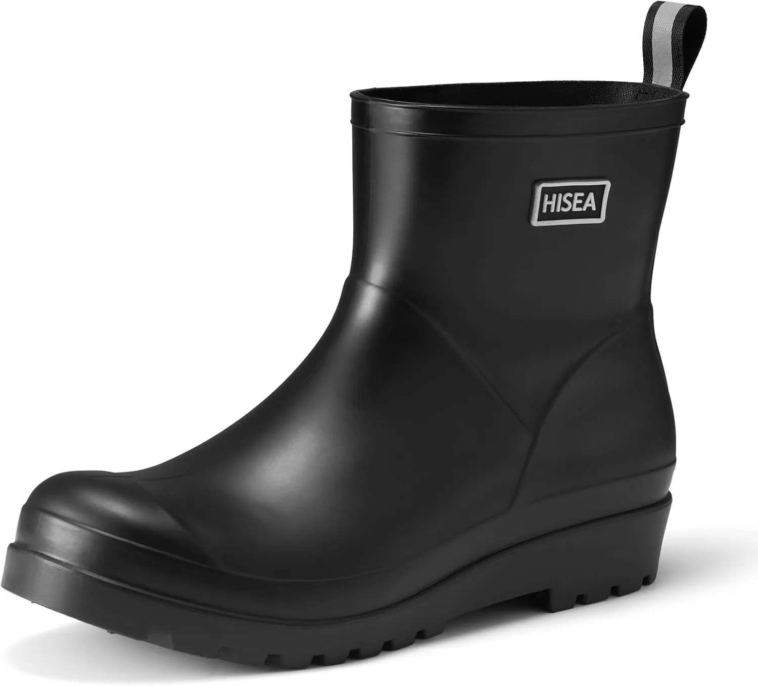 HISEA Women's Ankle Rubber Rain Boots Waterproof Short Chelsea Boots for Garden with Comfortable Insoles CHOOSE ONE SIZE UP
