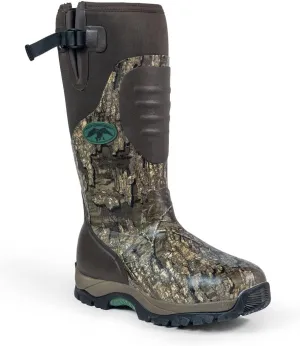 HOT SHOT Duck Commander x Huntsman Men’s Hunting Boot | Durable Insulated Rubber | Waterproof | Lightweight Camouflage Boots