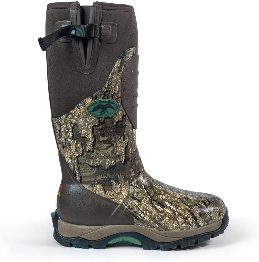 HOT SHOT Duck Commander x Huntsman Men’s Hunting Boot | Durable Insulated Rubber | Waterproof | Lightweight Camouflage Boots