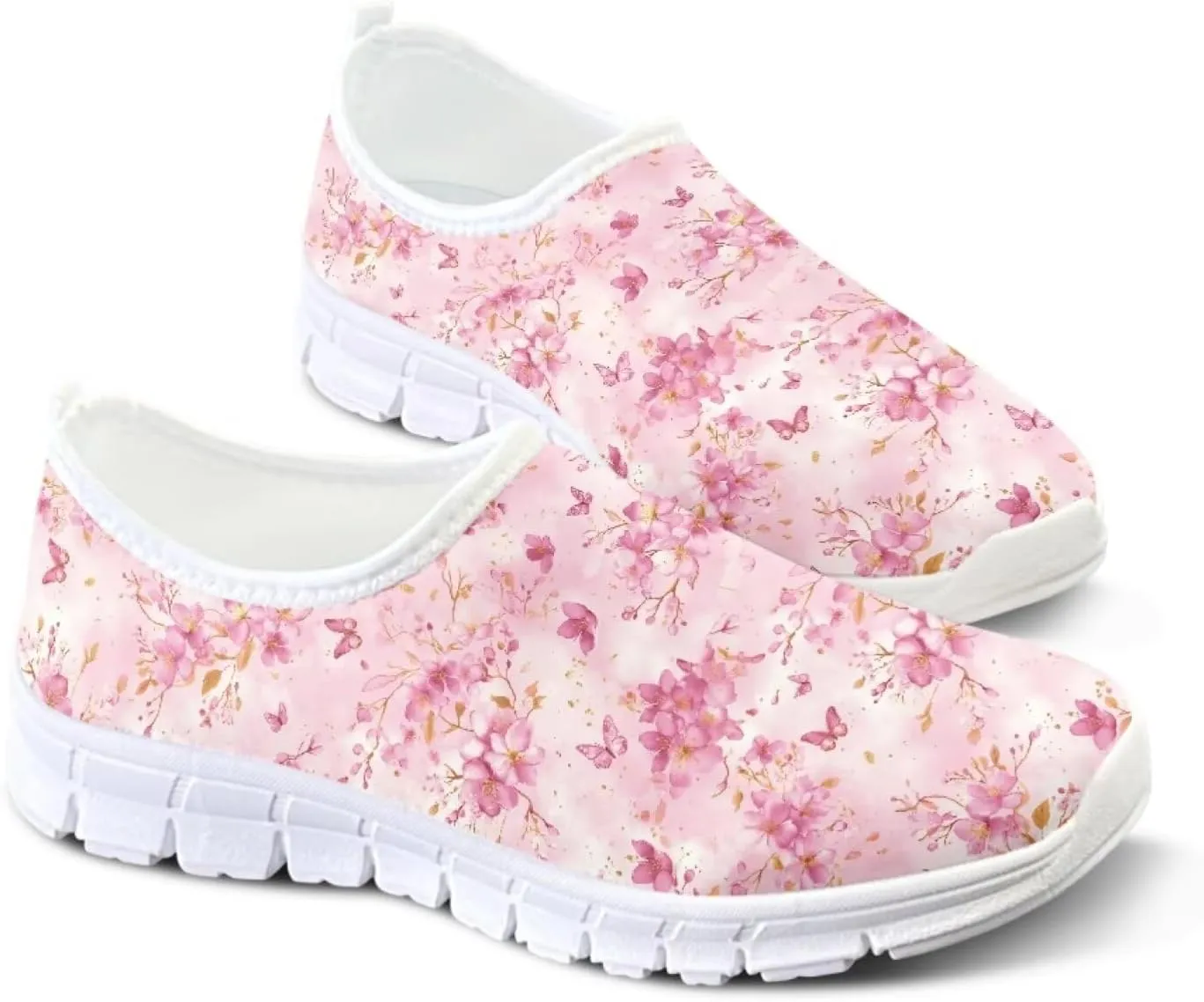 Howilath Valentine's Slip on Loafers for Women Running Sneakers Tennis Shoes Walking Casual Loafers