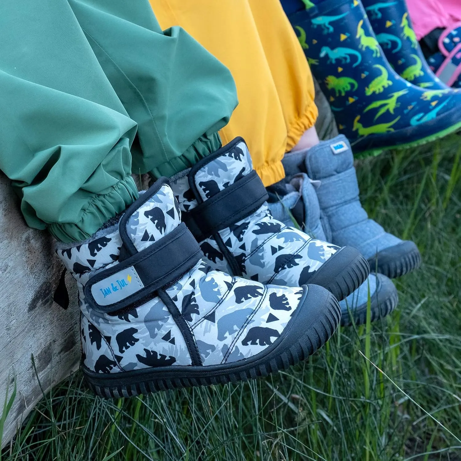 JAN & JUL Toasty-Dry Water-Resistant Winter Boots for Toddlers