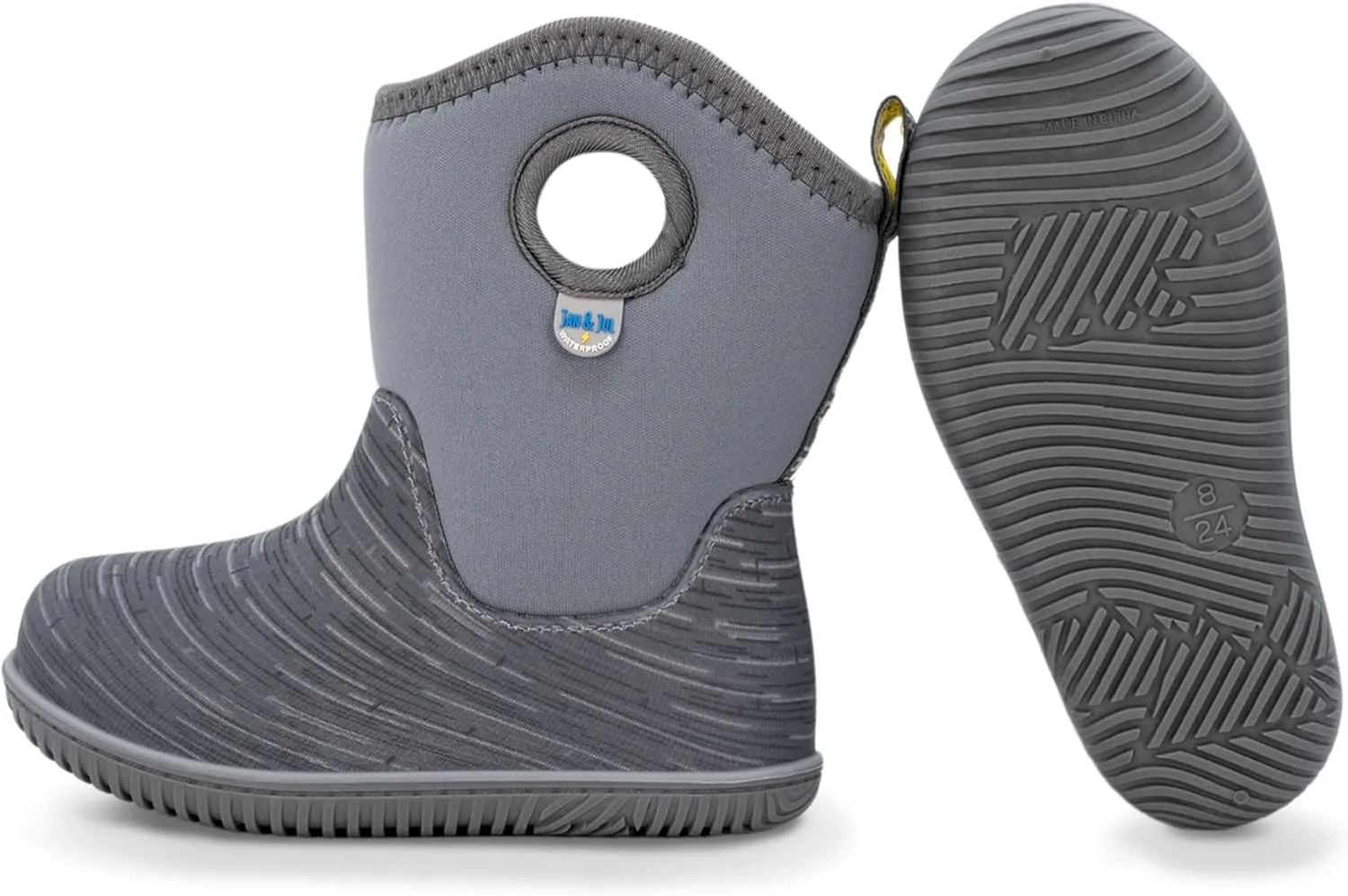 JAN & JUL Waterproof Insulated Winter Boots for Toddlers and Kids