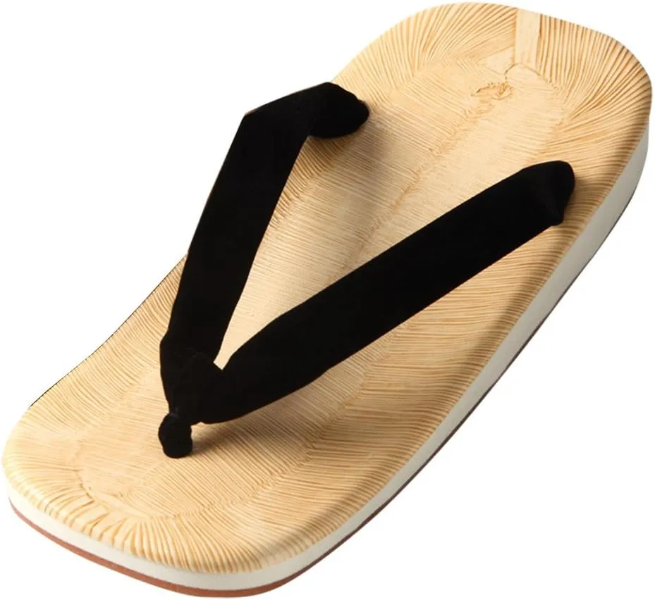 Japan Zouri Sandals Tatami Black Setta