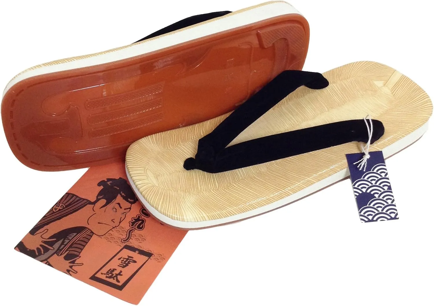 Japan Zouri Sandals Tatami Black Setta