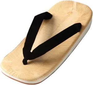 Japan Zouri Sandals Tatami Black Setta