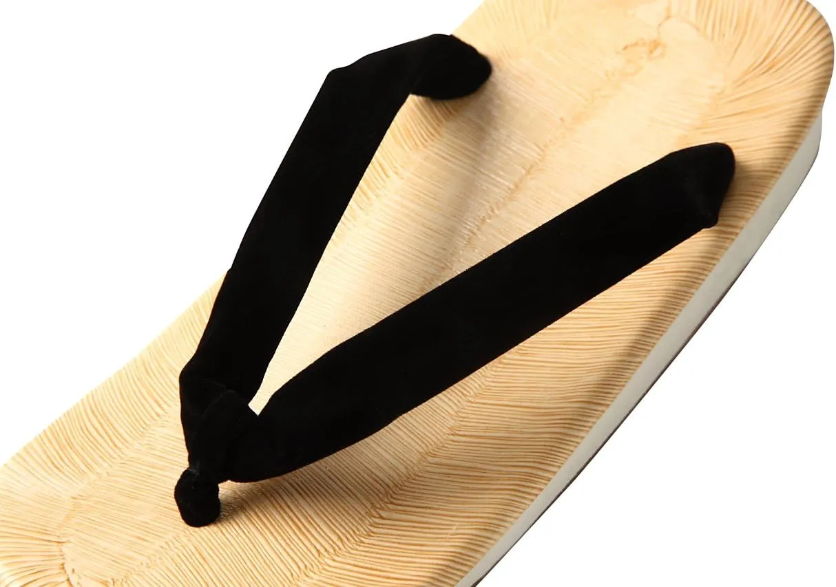 Japan Zouri Sandals Tatami Black Setta