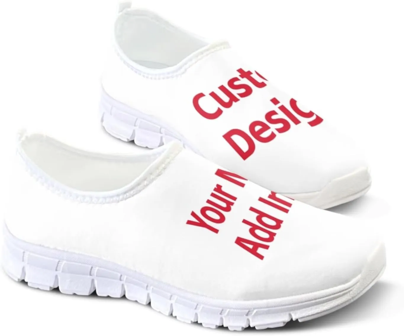 Jeiento Cute Dog Women's Casual Slip On Shoes Loafers Sneakers for Women
