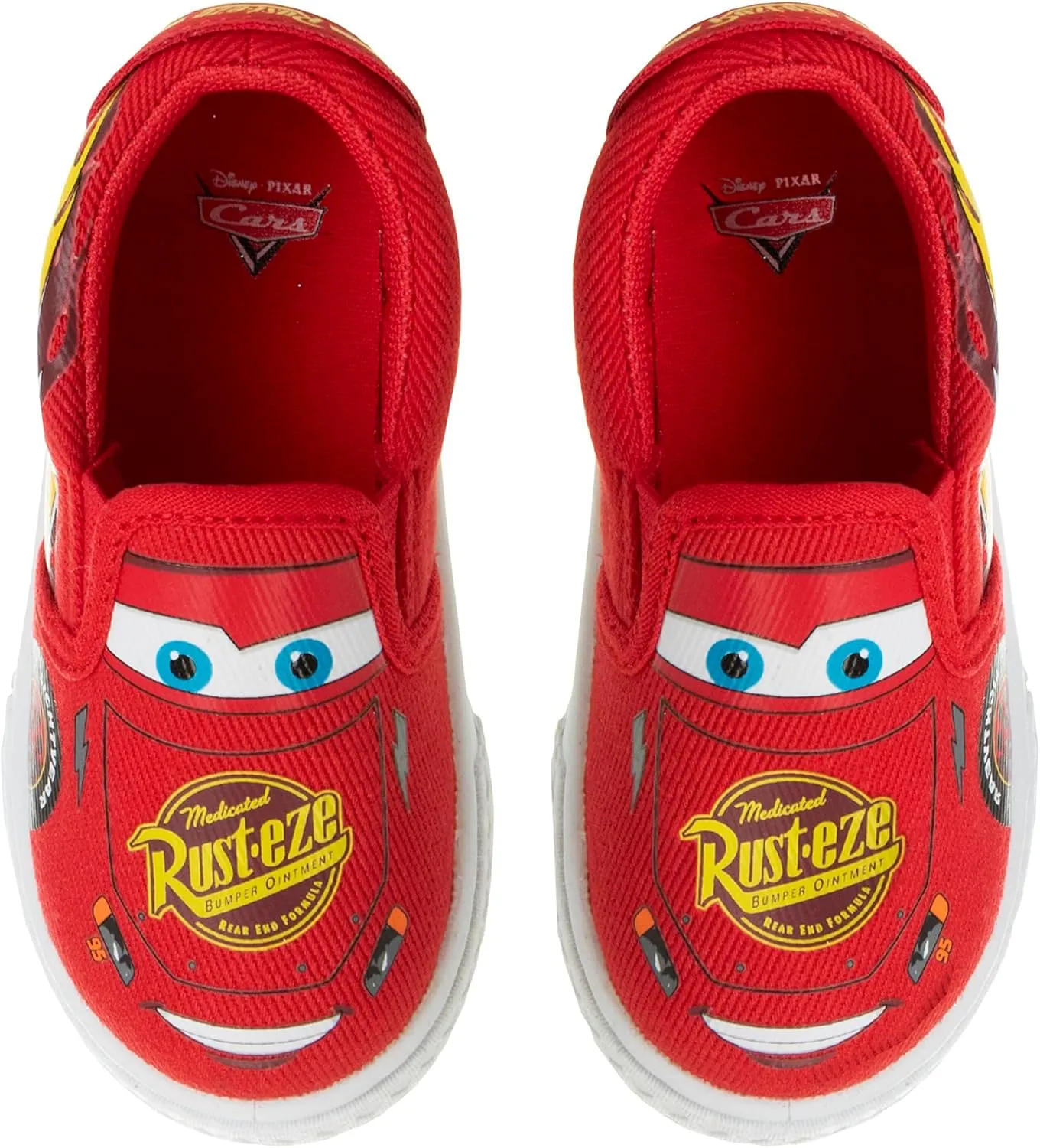 Josmo Kids Favorite Cartoon Characters Low top Slip-On Shoes - Casual Fashion Lowtop Canvas Sneakers for Boys (Sizes: 5-10 Toddlers / 11-13 Little Kid / 1-4 Big Kid)