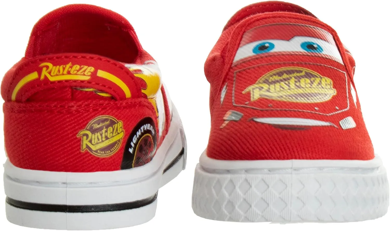 Josmo Kids Favorite Cartoon Characters Low top Slip-On Shoes - Casual Fashion Lowtop Canvas Sneakers for Boys (Sizes: 5-10 Toddlers / 11-13 Little Kid / 1-4 Big Kid)