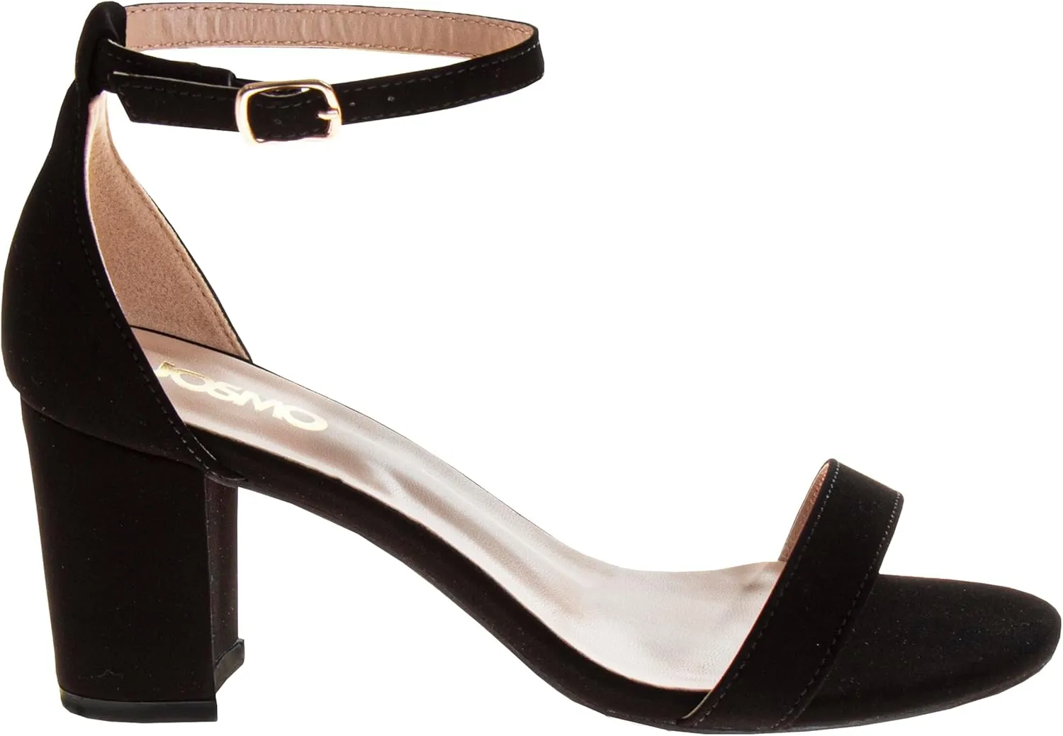 Josmo Women’s Platform Heels Open Toe Chunky Heels Comfy Block Heeled Sandals - Strappy 3.5 Inch Heels Comfy Dress High Heels