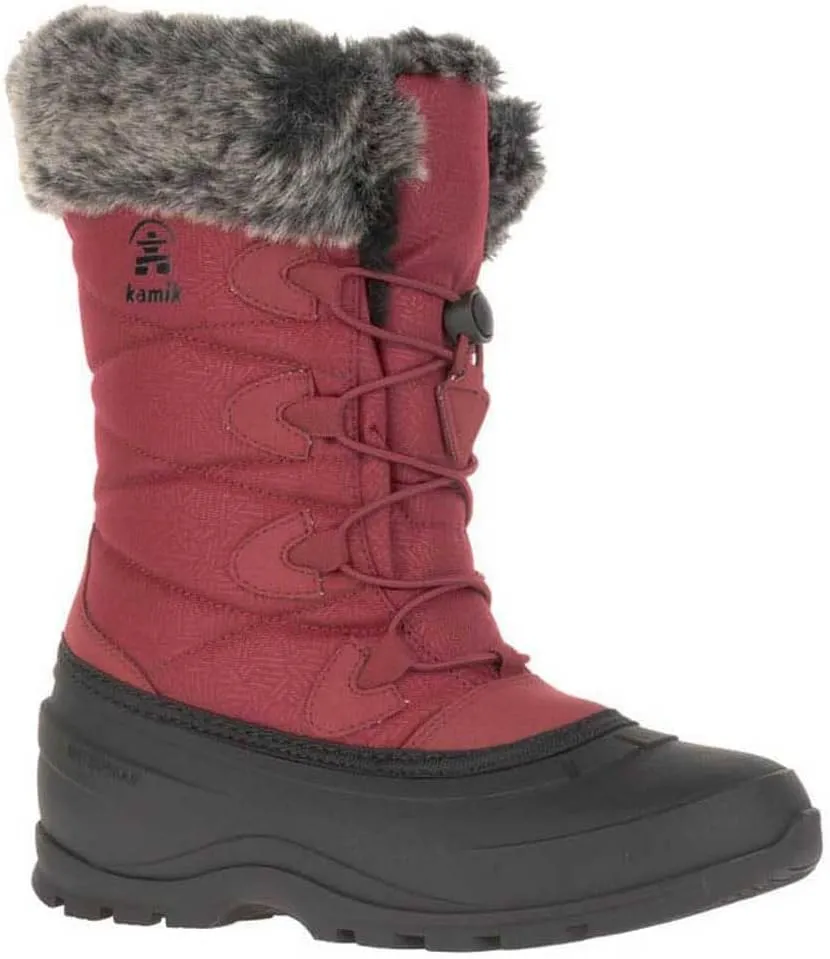 Kamik Women's Momentum 3 Insulated Winter Boots,Brick RED,