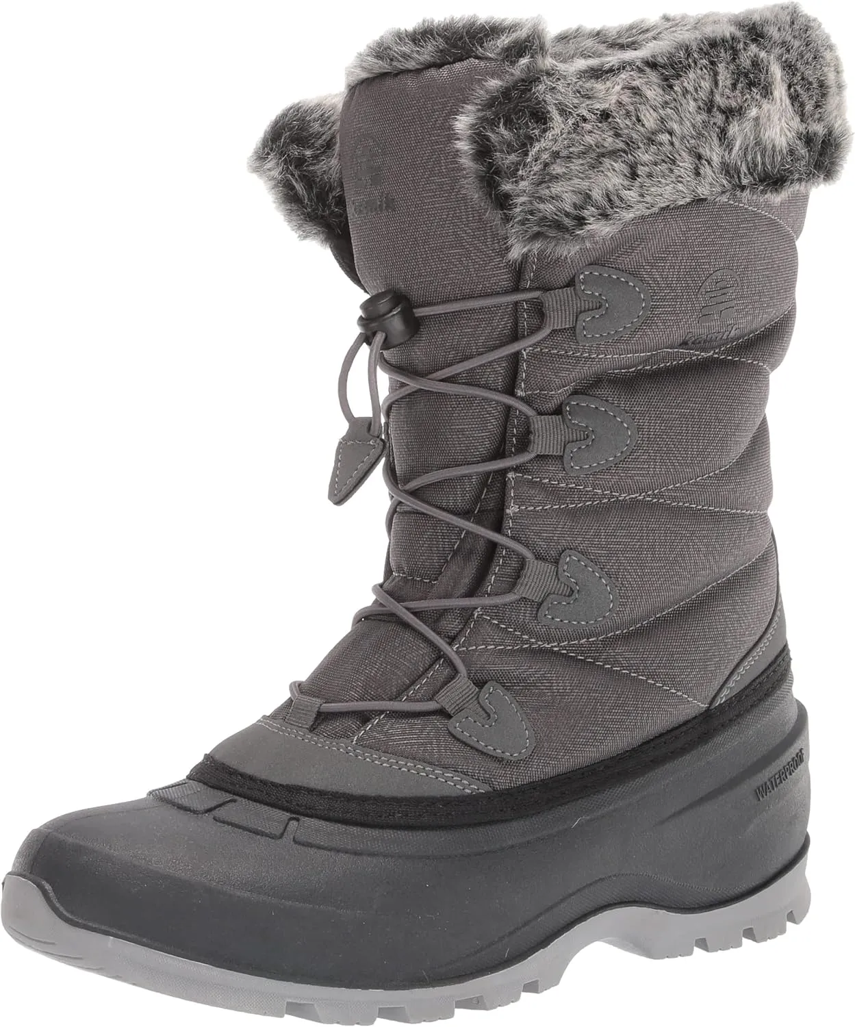 Kamik Women's Momentum 3 Insulated Winter Boots,Brick RED,
