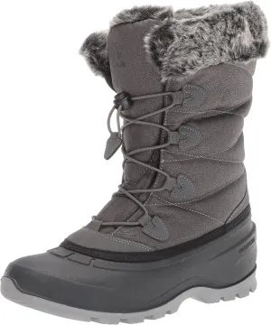 Kamik Women's Momentum 3 Insulated Winter Boots,Brick RED,