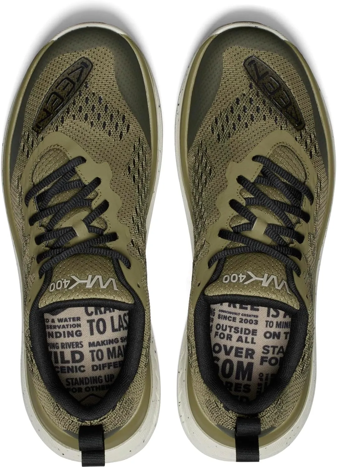 KEEN Men's Wk400 Performance Breathable Walking Shoes