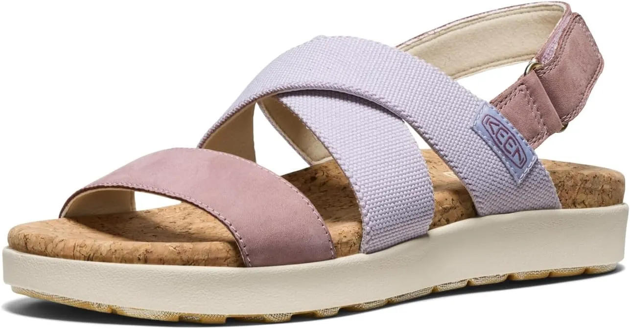 KEEN Womens Elle Criss Cross Premium Comfortable Fashion Casual Wedge