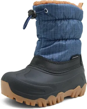 Kids Boys Girls Snow Boots Waterproof Insulated Warm Outdoor Winter Boots(Toddler/Little Kid)