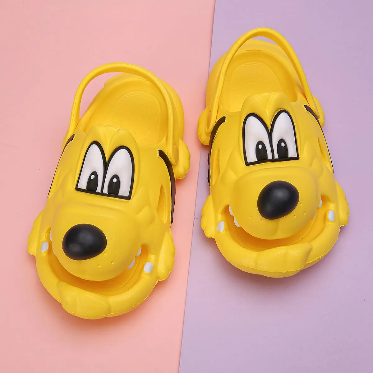 Kids Clogs Boys Girls Cute Cartoon Dog Sandals Slip-On Slippers Slides Shoes(Toddler/Little Kid/Big Kid)