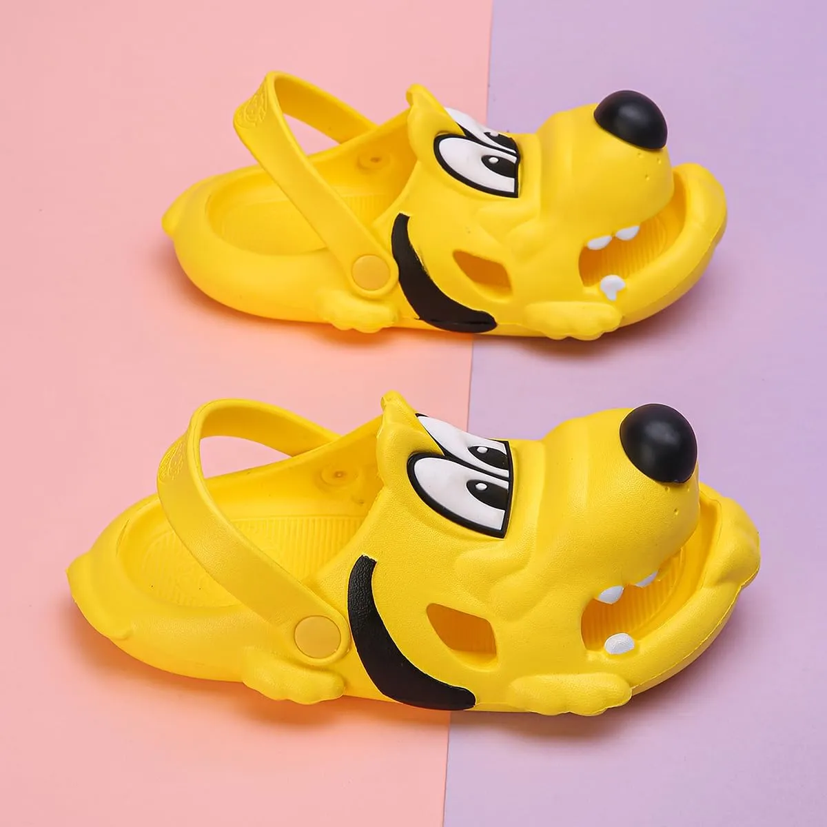 Kids Clogs Boys Girls Cute Cartoon Dog Sandals Slip-On Slippers Slides Shoes(Toddler/Little Kid/Big Kid)