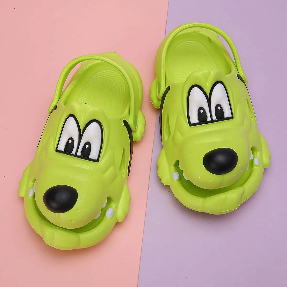 Kids Clogs Boys Girls Cute Cartoon Dog Sandals Slip-On Slippers Slides Shoes(Toddler/Little Kid/Big Kid)