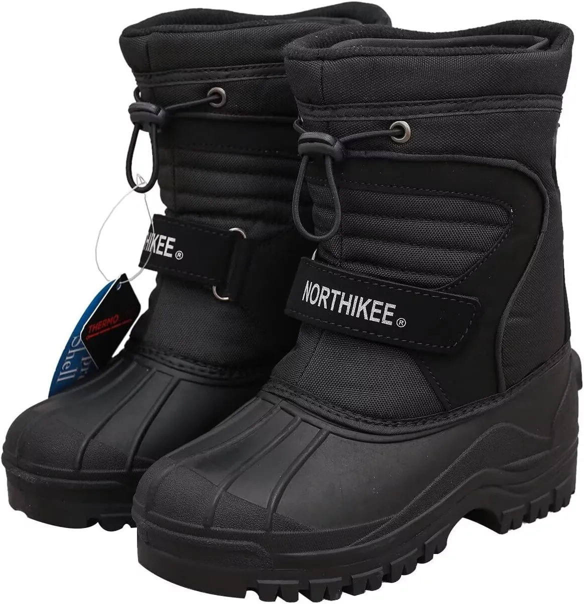 Kid's Outdoor Snow Boots Insulated Boys & Girls Waterproof Winter Snow Boots