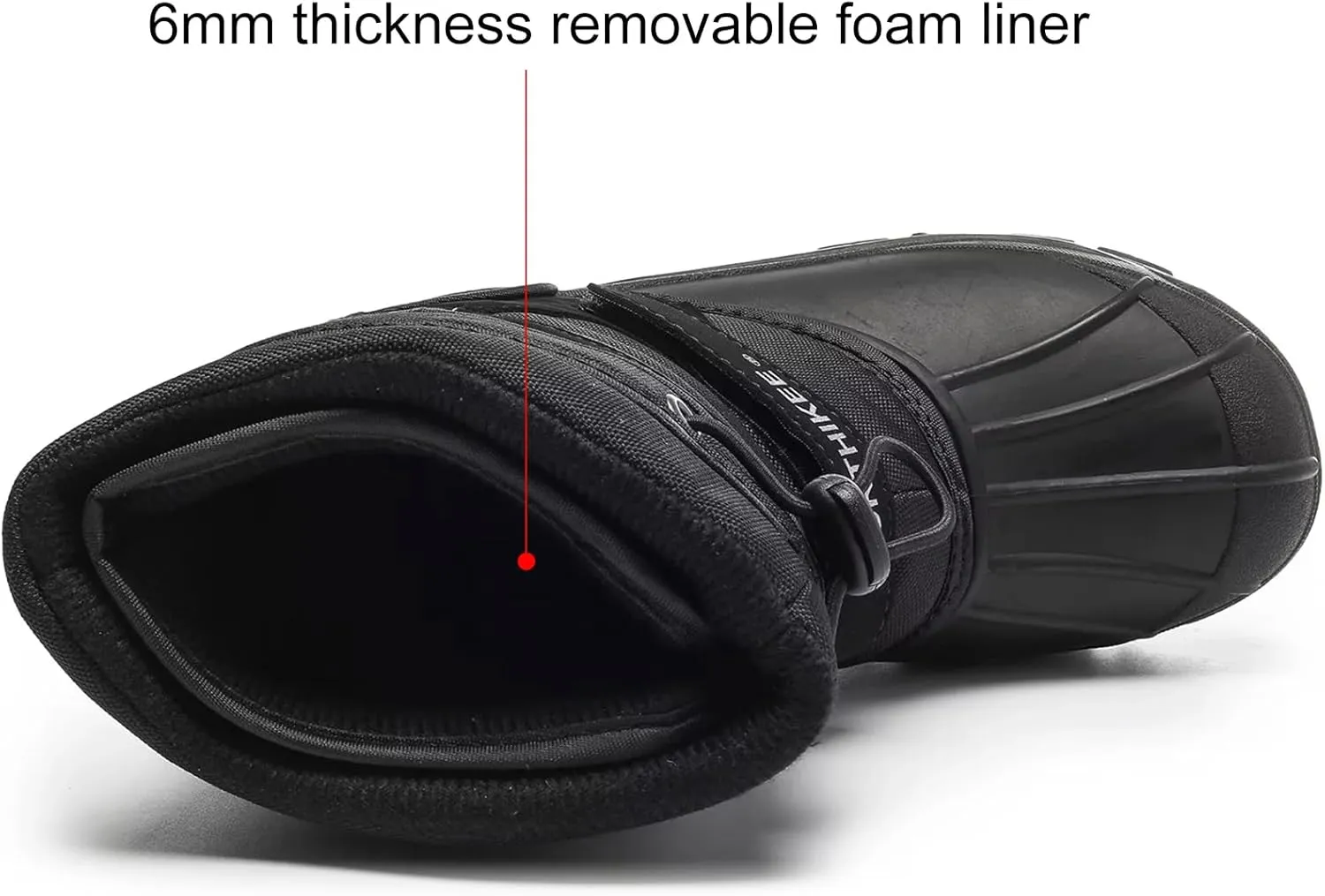 Kid's Outdoor Snow Boots Insulated Boys & Girls Waterproof Winter Snow Boots