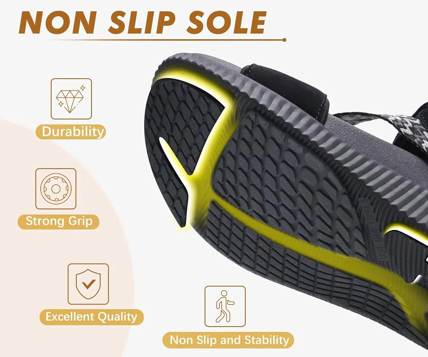 KuaiLu Womens Orthopedic Walking Sandals Recovery Sport Outdoor Hiking Water Sandles Thick Athletic Cushion Adjustable Leather Strap Sandals with Comfortable Plantar Fasciitis Arch Support