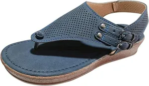 Ladmiple Sandals for Women Fashion Flip Flops Platform Sandal Casual Beach Travel Clip Toe Slipppers Shoes Dressy Summer