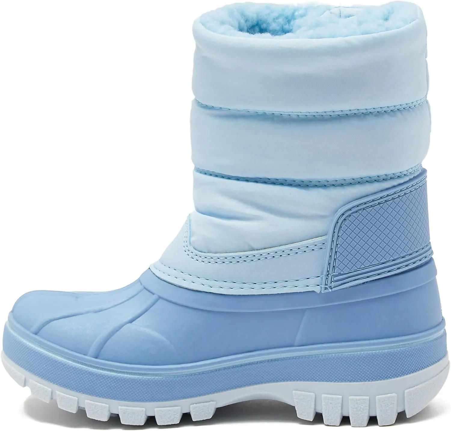 Lands' End Flurry Max Waterproof Kids Snow Boots - Insulated Warm Fleece Lined Winter Boots for Toddlers, Girls & Boys Size 10 to 7