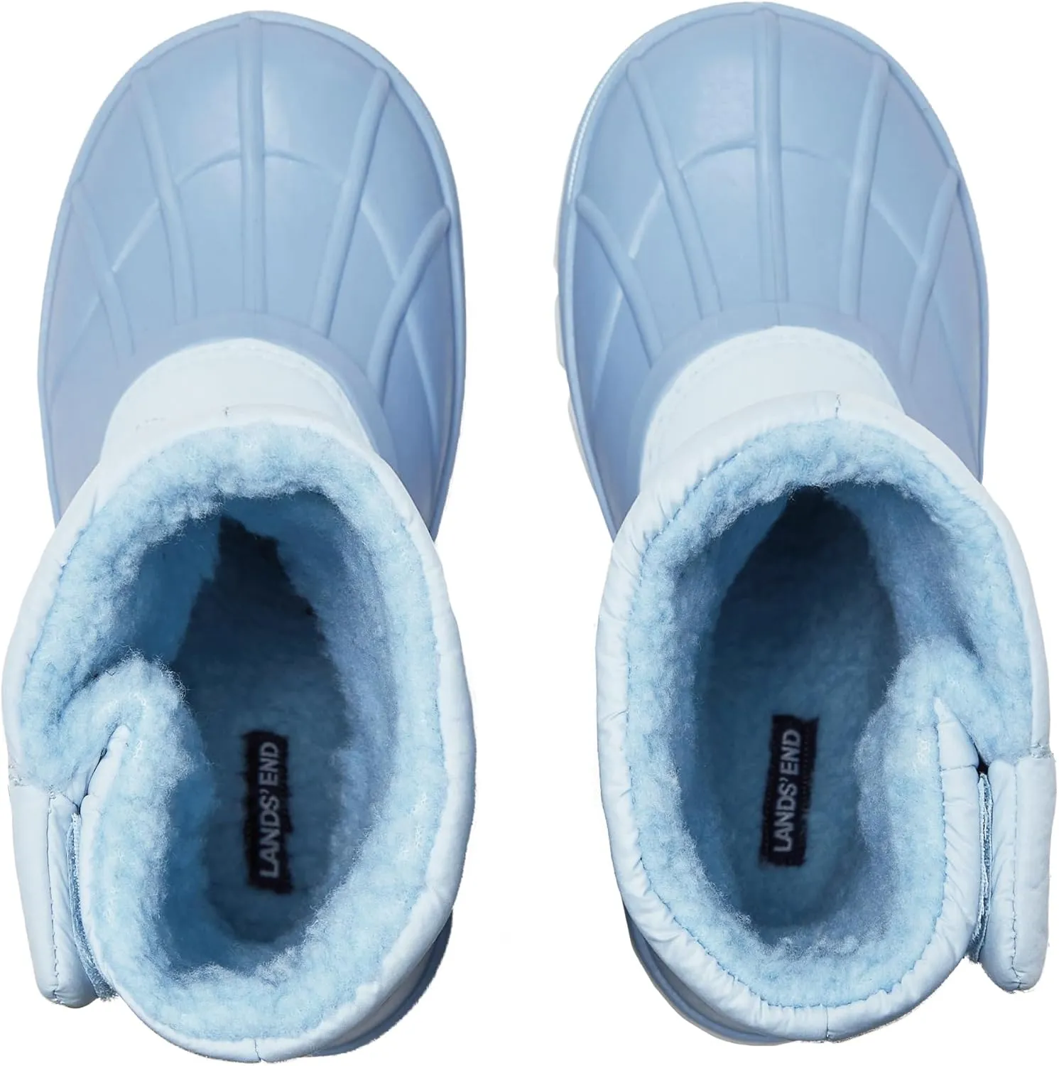 Lands' End Flurry Max Waterproof Kids Snow Boots - Insulated Warm Fleece Lined Winter Boots for Toddlers, Girls & Boys Size 10 to 7