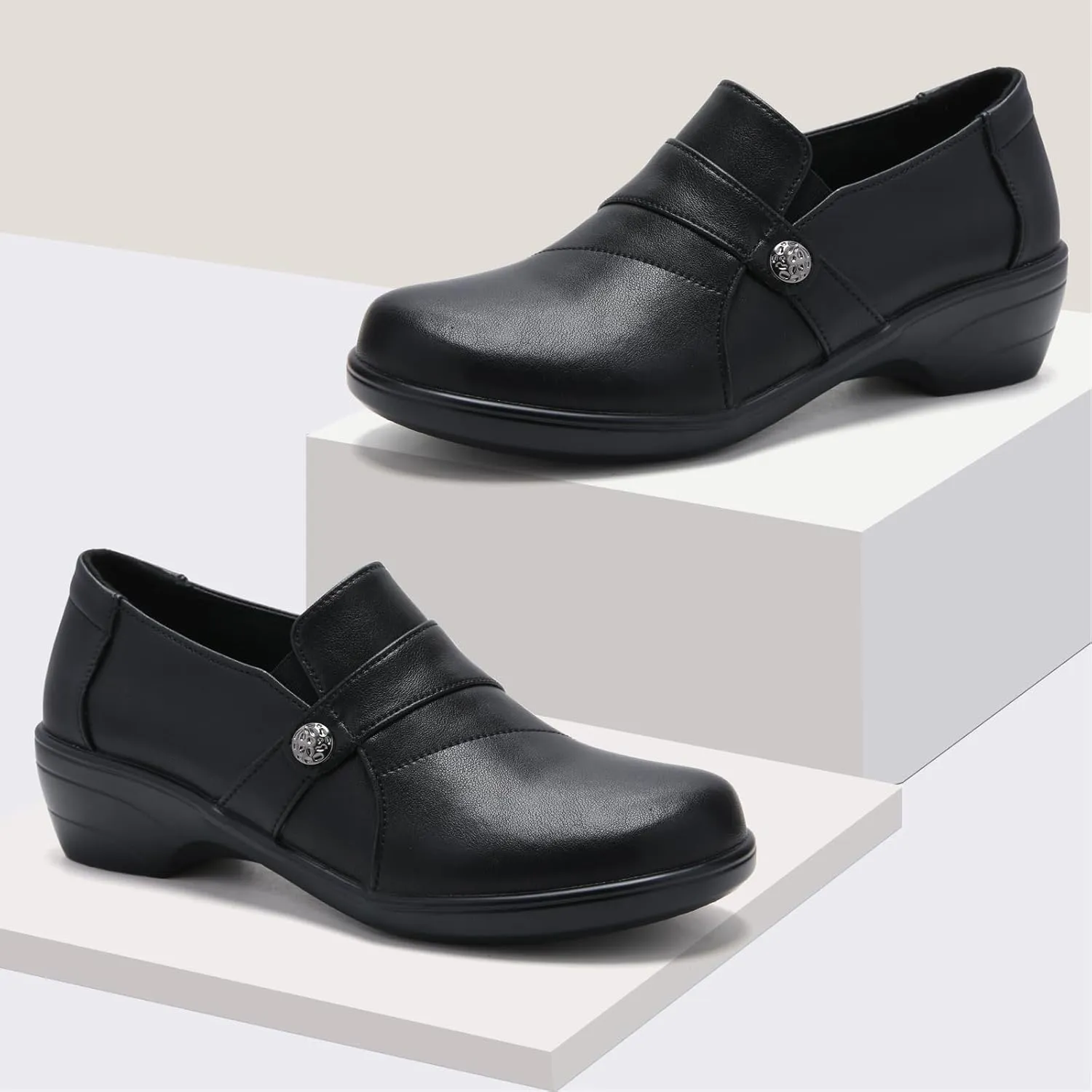 LDJ Loafers for Business Casual - Women's Office & Work Shoes