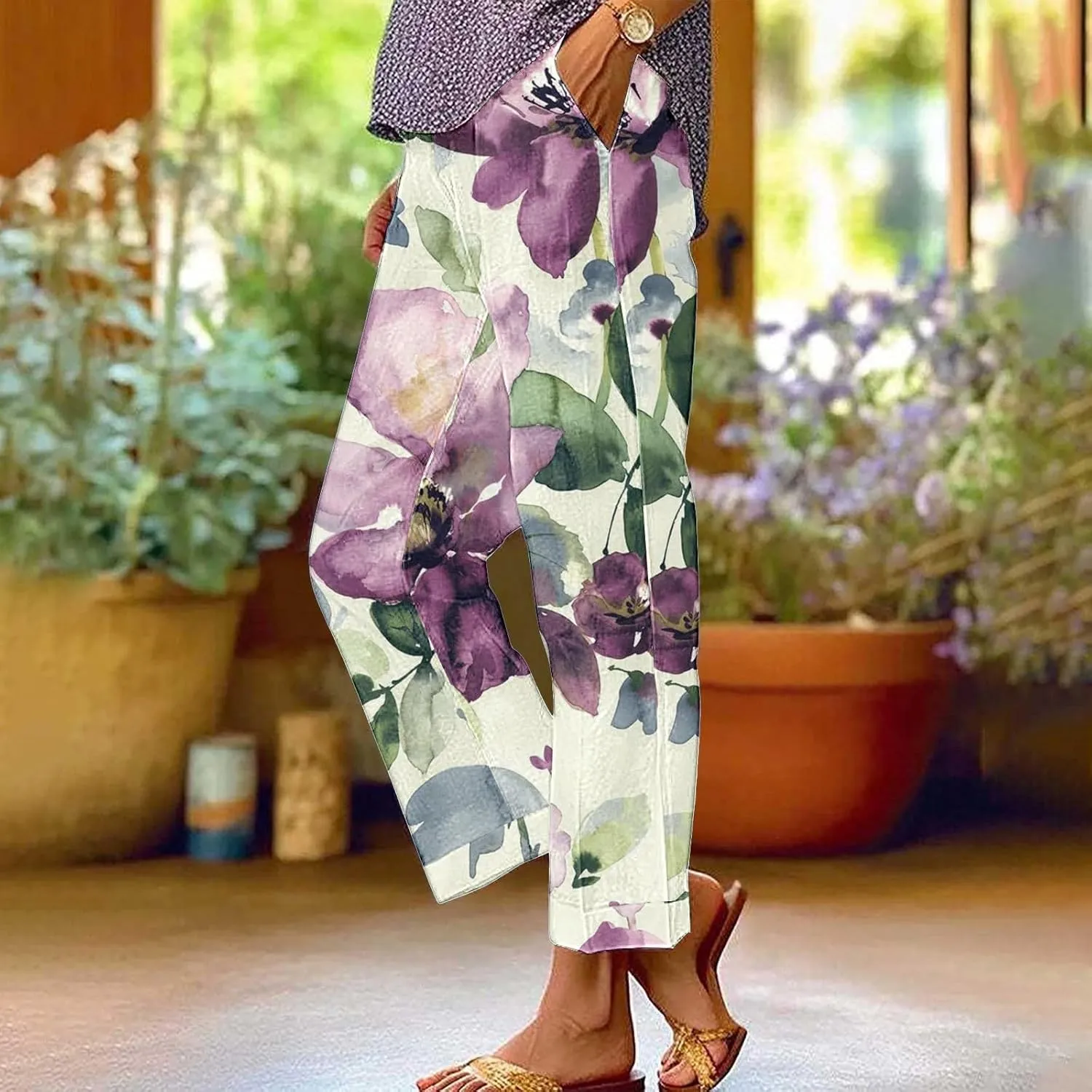 Linen Pants Women White Linen for Women Cotton and Linen Pants Linen Pants Set Women