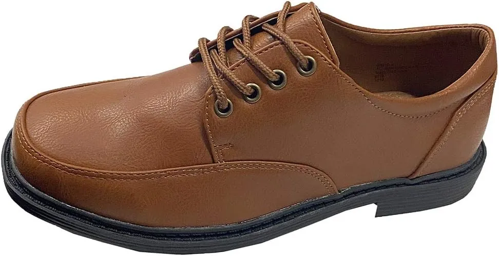 Lito Children's Wear Boys Dress Shoe - Lace Up Communion - Wedding, Graduation, Formal Matte Shoe